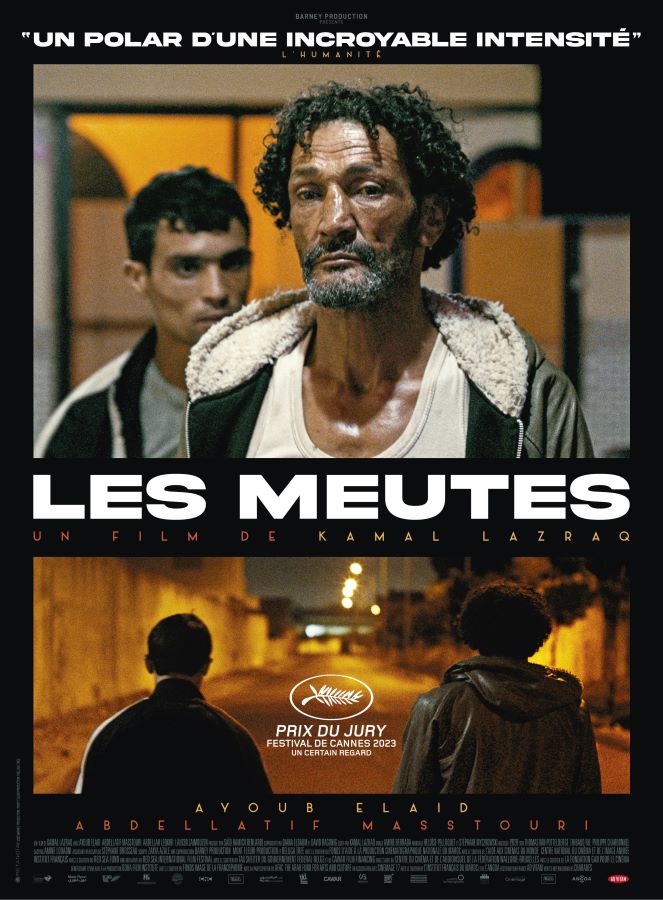 Affiche de Les meutes (2023) de Kamal Lazraq, avec Ayoub Elaid.