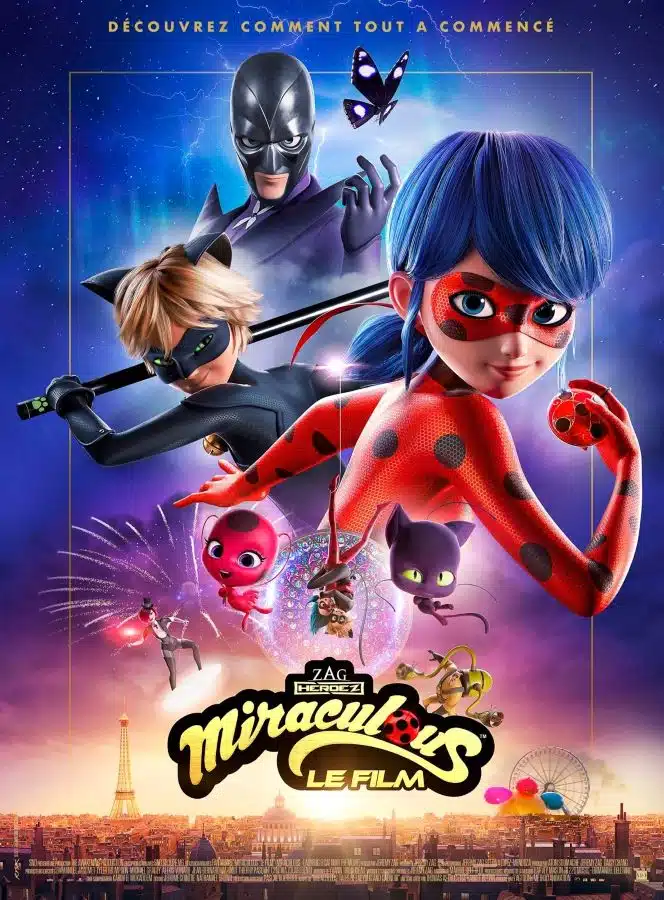 Miraculous, le film, affiche (Jérémy Zag, 2023)