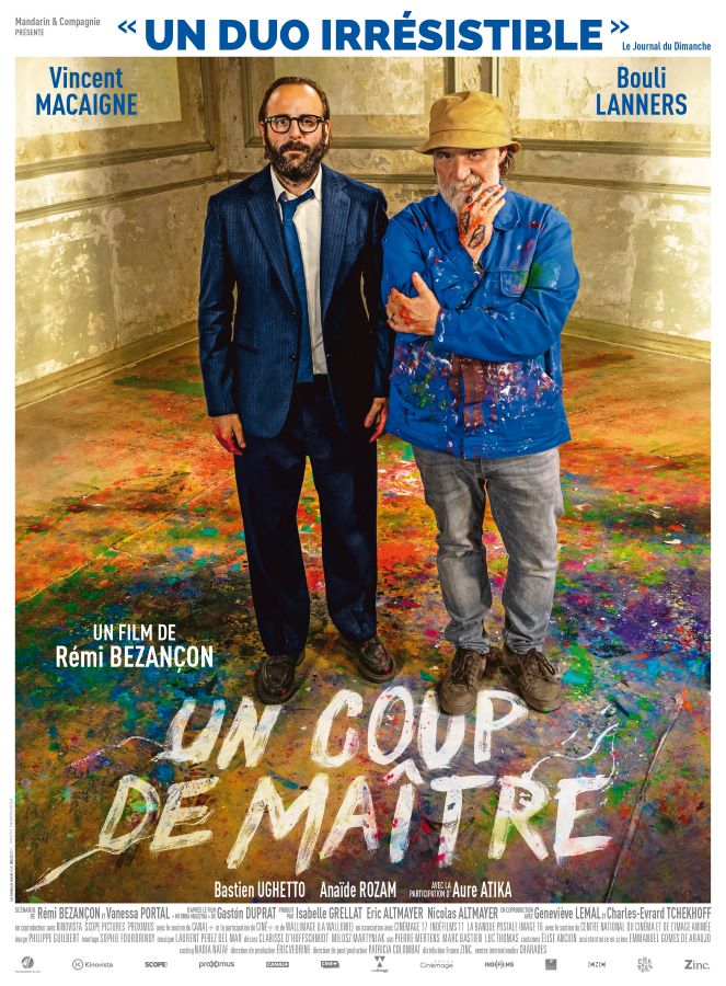 Affiche d'Un coup de maître de Rémi Bezançon (2023)