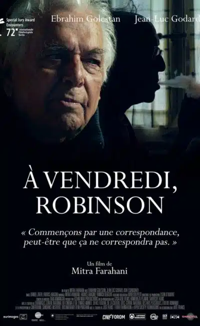 Affiche de "À vendredi, Robinson"