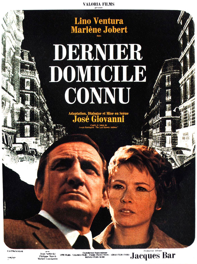Affiche de Dernier Domicile connu