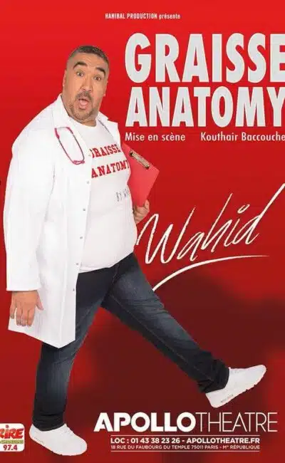 Affiche du spectacle "Graisse Anatomy"