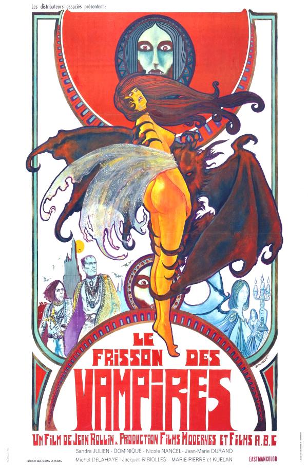 Le frisson des vampires, l'affiche