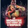 Affiche française de The Incredible Melting Man (Le monstre qui vient de l'espace) de William Sachs)