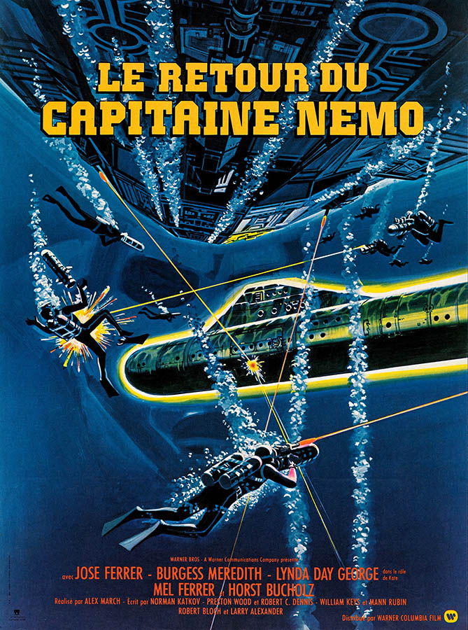 Le Retour du Capitaine Nemo, affiche