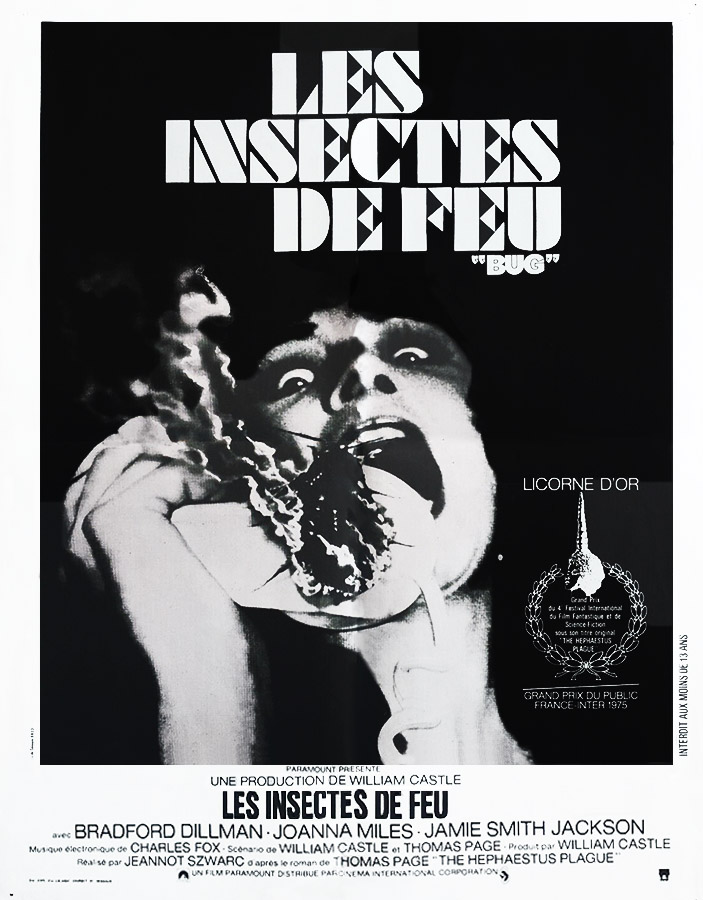 Les insectes de feu, affiche du film de Jeannot Szward