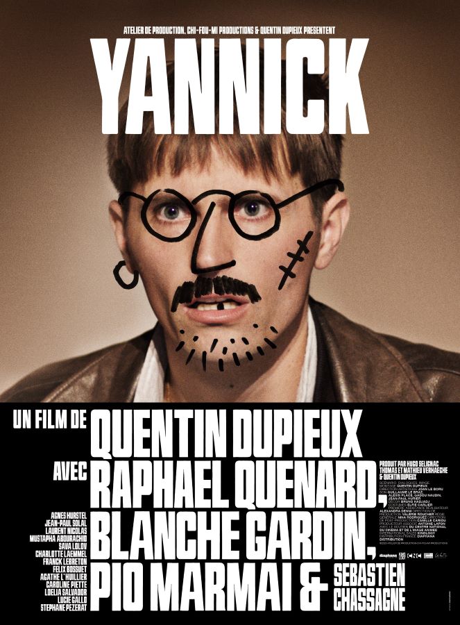 Affiche de Yannick de Quentin Dupieux, avec Raphaël Quénard