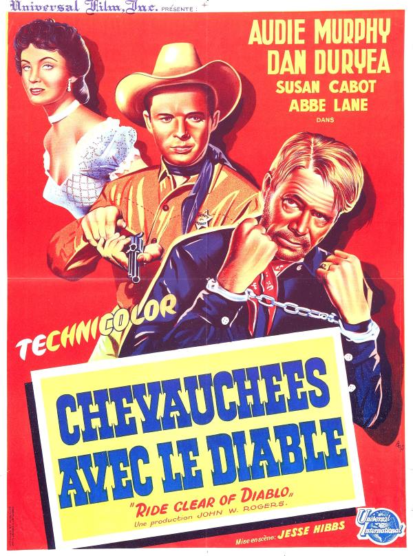 Chevauchées avec le diable, l'affiche