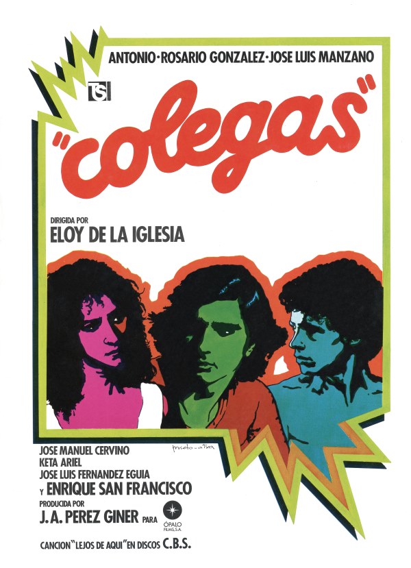 Colegas, affiche espagnole