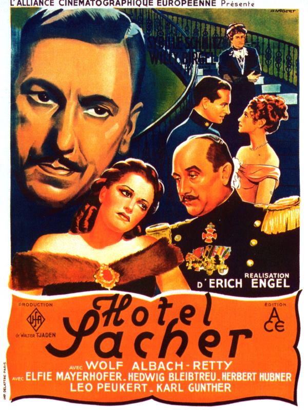 Hôtel Sacher, l'affiche