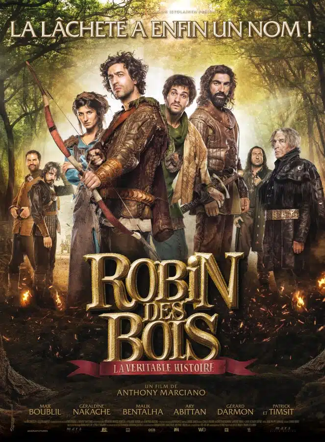 Robin des Bois, la véritable histoire, affiche du film d'Anthony Marciano