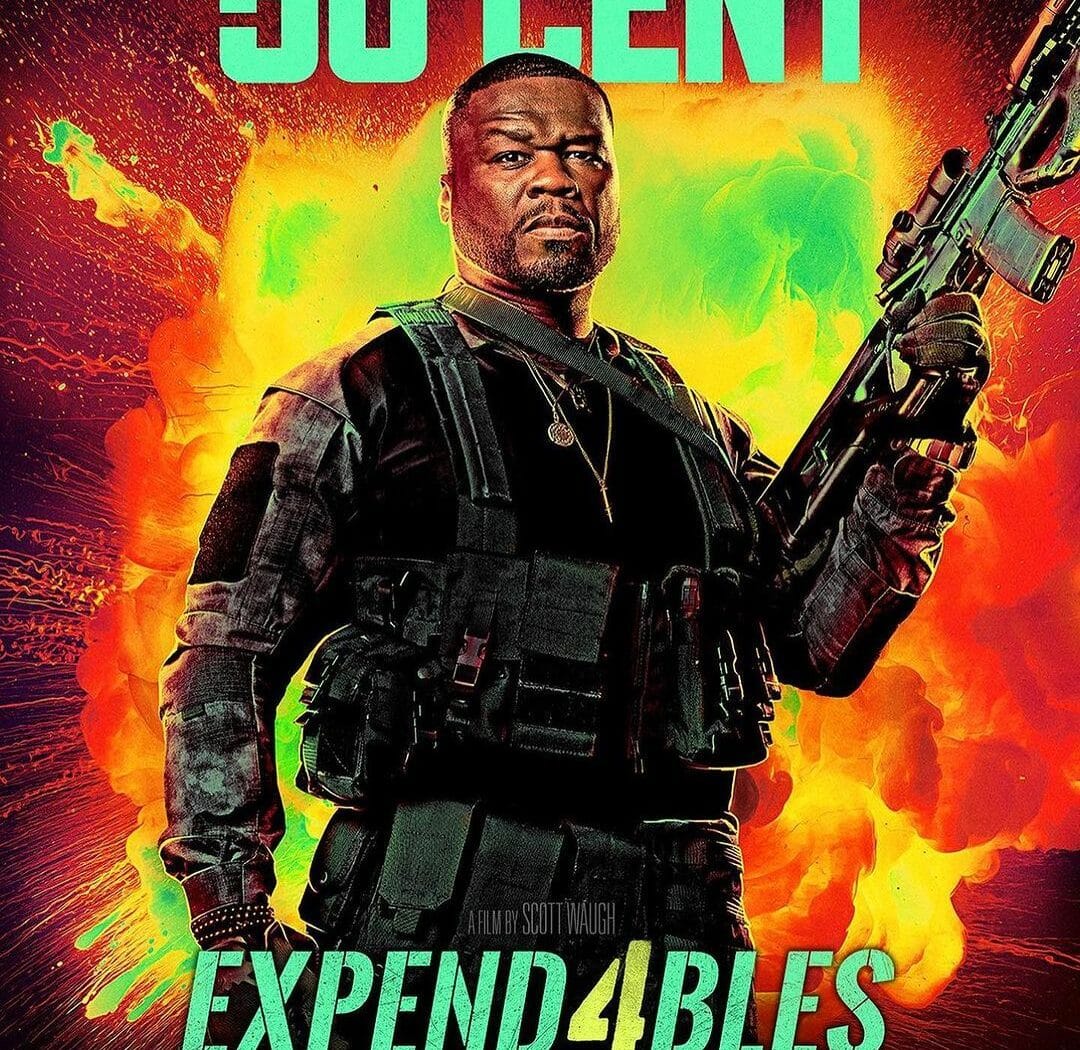 Affiche personnage de 50 Cent, Expendables 4