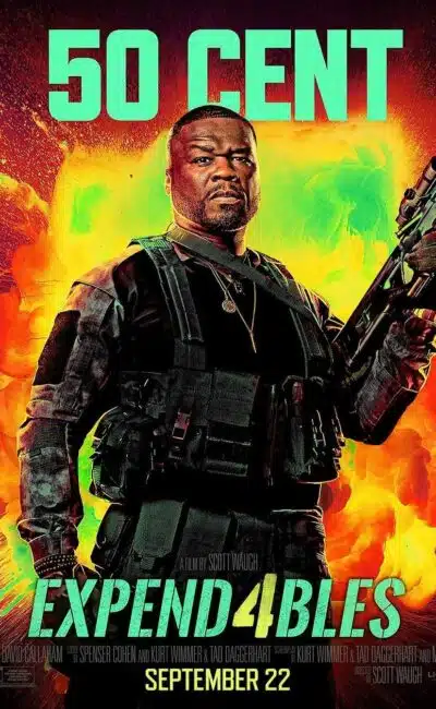 Affiche personnage de 50 Cent, Expendables 4