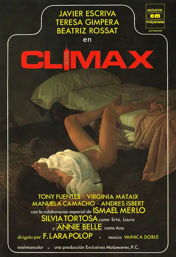 Affiche de Climax de F. Lara Polop