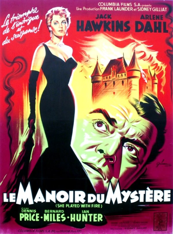Le manoir du mystère, l'affiche