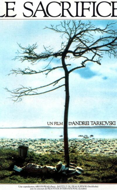 Le sacrifice, l'affiche de 1986