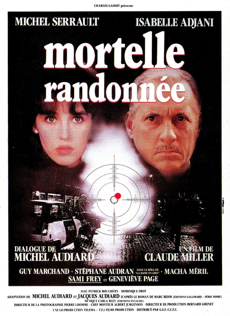 Affiche française de "Mortelle randonnée" de Claude Miller