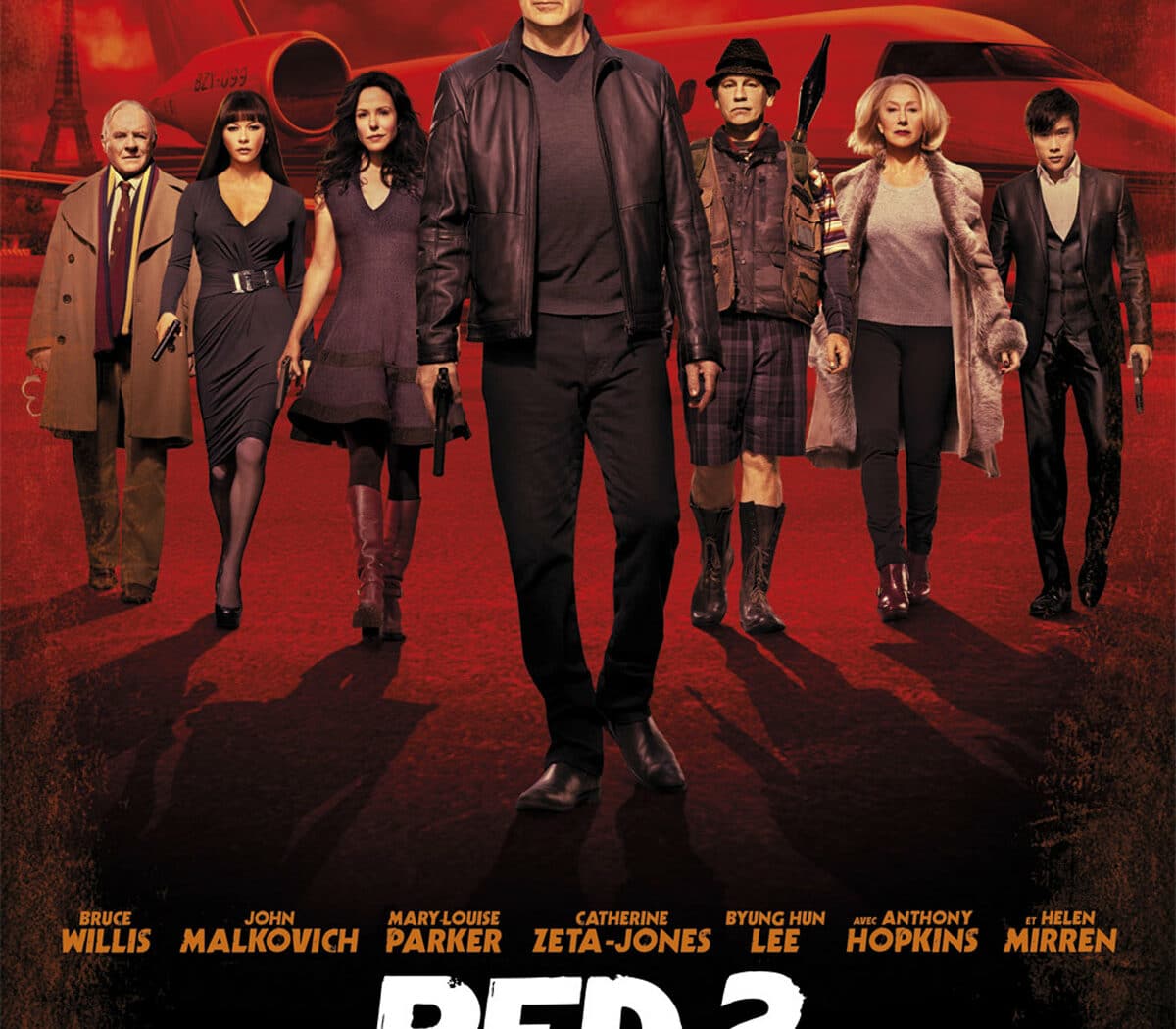 Red 2, affiche du film de Dean Parisot