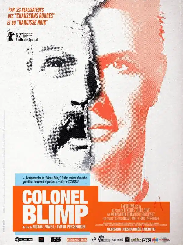 Colonel Blimp, l'affiche de la reprise