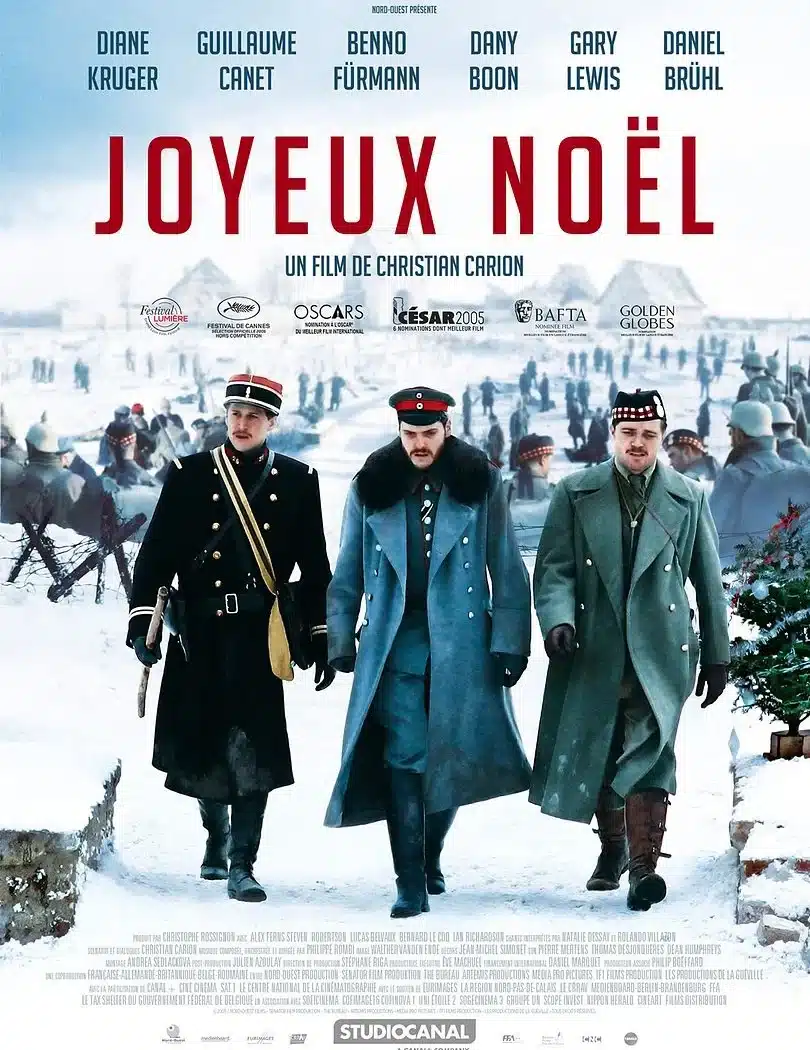 Affiche (reprise) de Joyeux Noël de Christian Carion