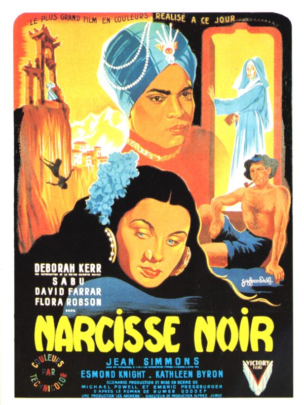 Le narcisse noir, l'affiche