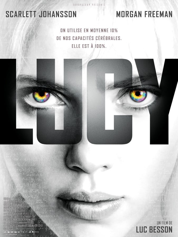 Affiche de Lucy de Luc Besson