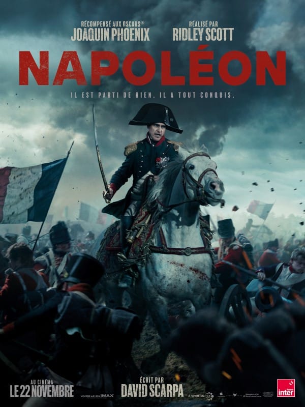 Napoléon, l'affiche du film de 2023