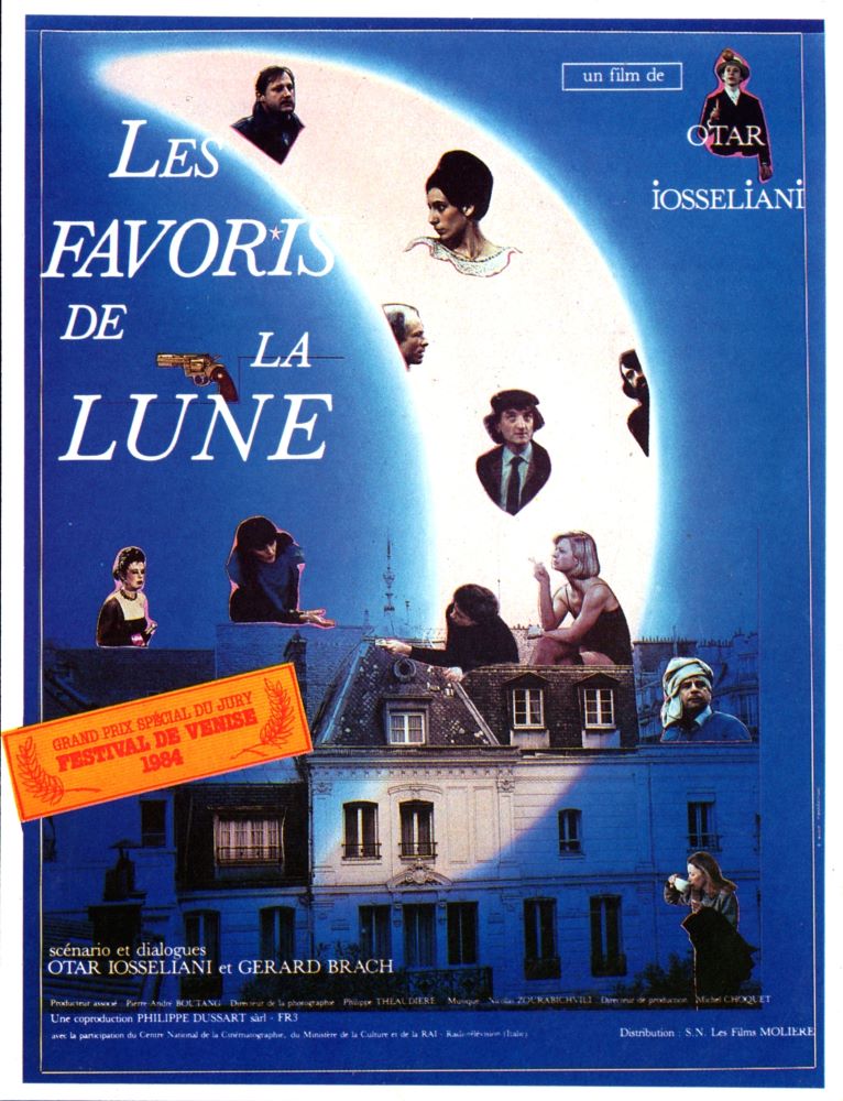 Affiche de "Les Favoris de la lune" d'Otar Iosseliani