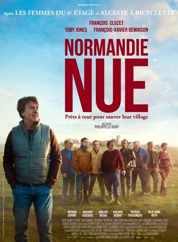 Normandie nue, l'affiche