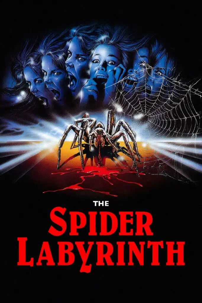 L'affiche de The Spider Labyrinth par Studio Spataro