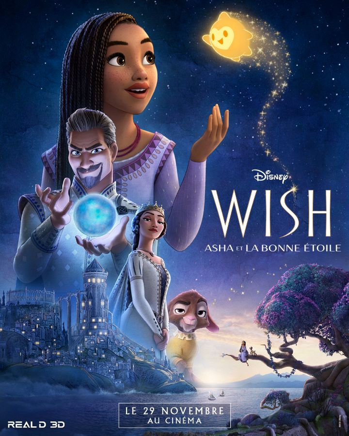 Wish : Asha et la bonne étoile, l'affiche
