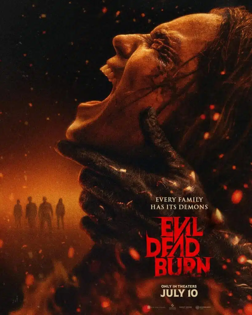 Evil Dead Burn, affiche américaine 2026