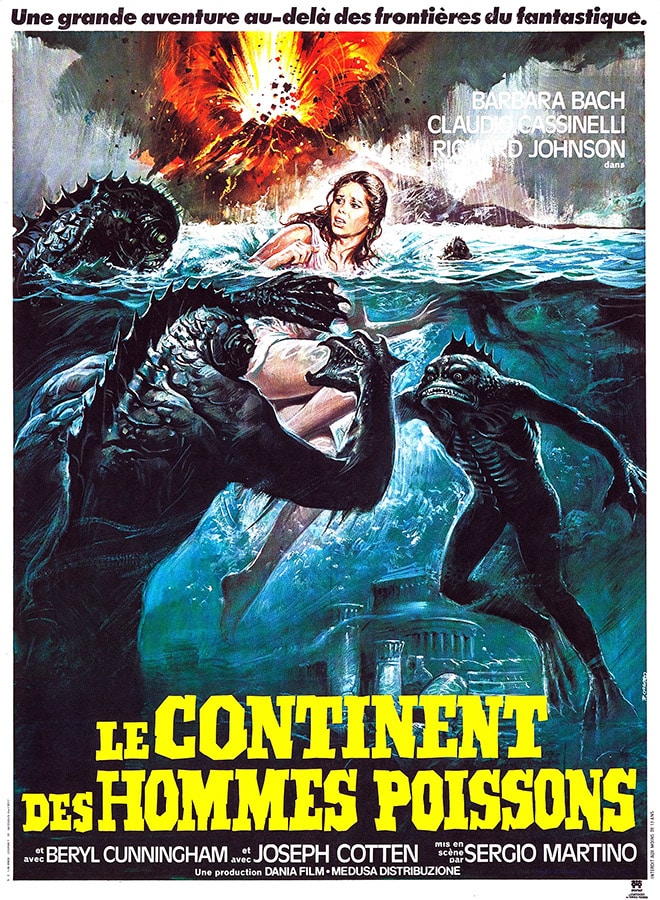 Le Continent des hommes poissons, affiche du film