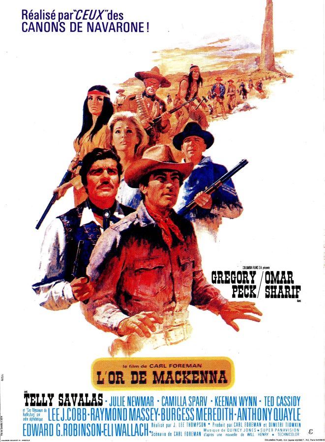 L'or de Mackenna, affiche du film