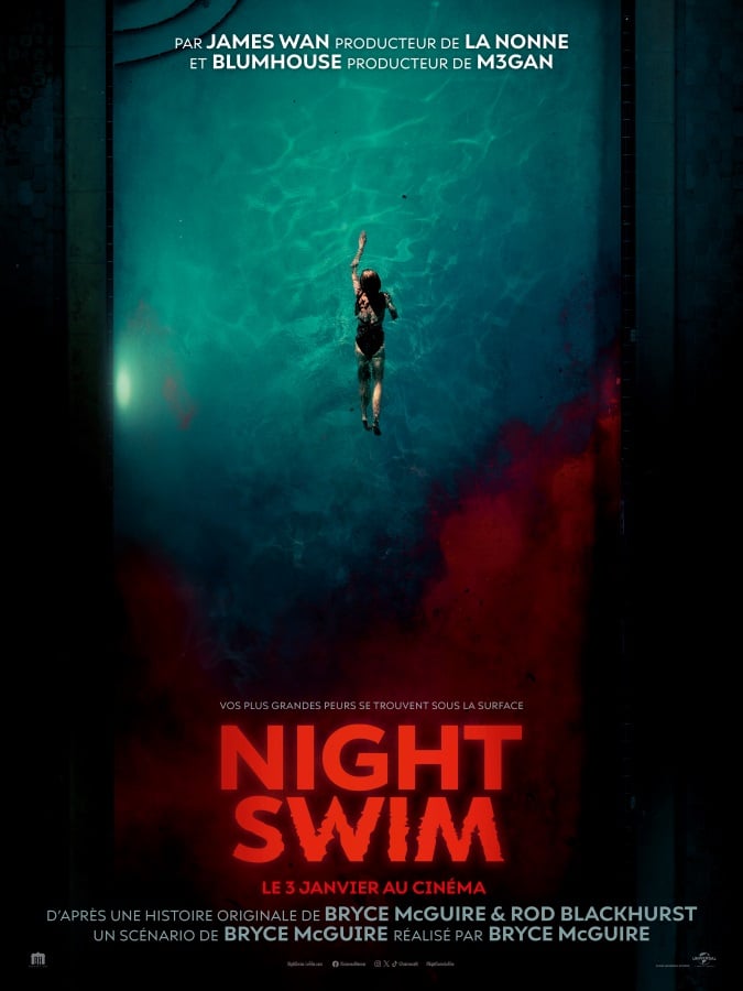 Night Swim, l'affiche