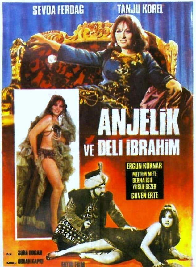 Affiche de "Anjelik ve Deli Ibrahim" (1968)