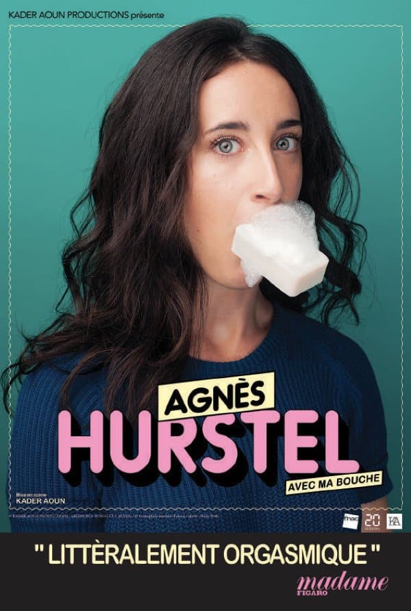 Agnès Hurstel, l'affiche du spectacle