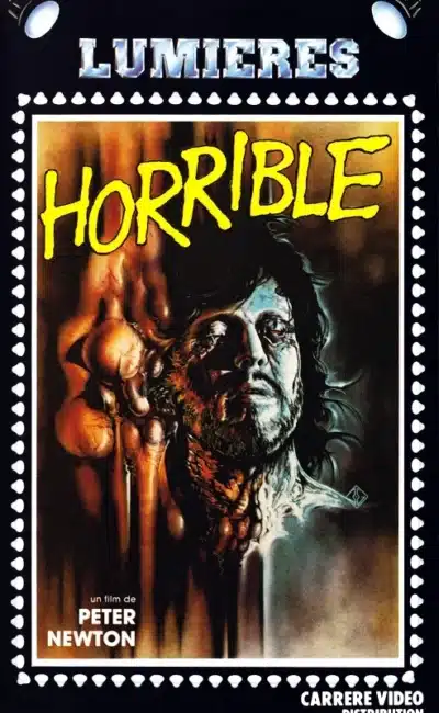 VHS française du film Horrible de Joe D'Amato