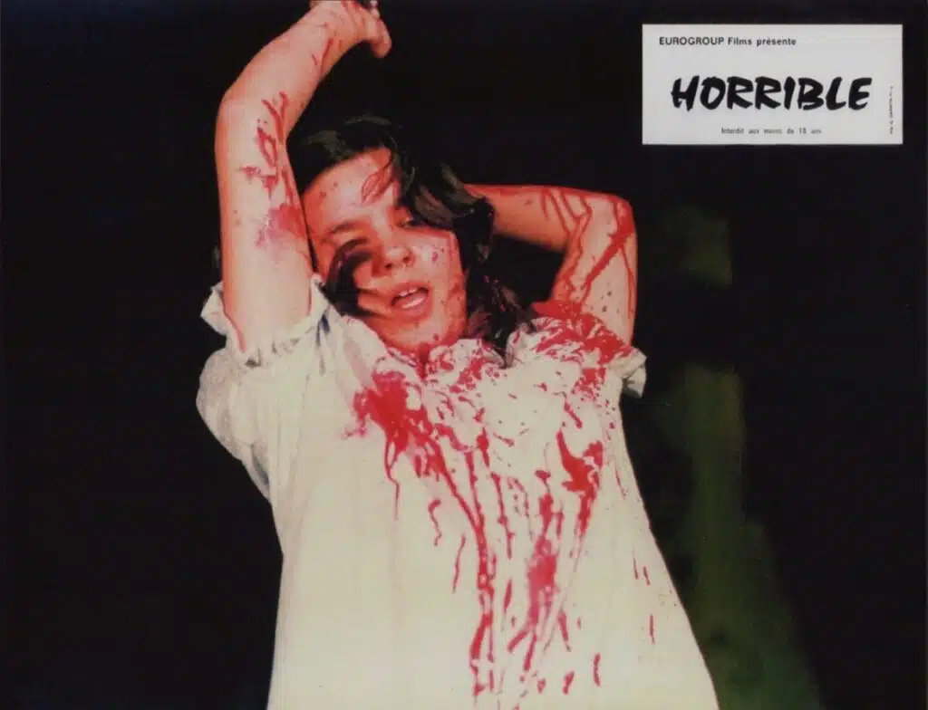 Katya Berger dans Horrible de Joe D'Amato