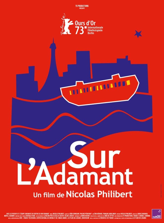 Affiche de Sur l'Adamant de Nicolas Philibert (2023)