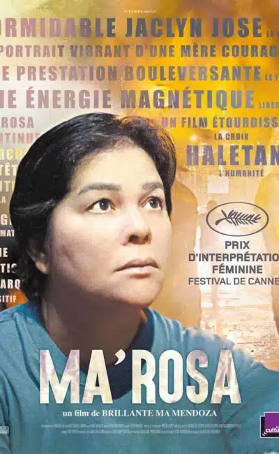 Affiche française de "Ma’ Rosa" de Brillante Mendoza (2016)