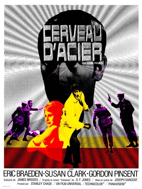 Le cerveau d'acier, l'affiche