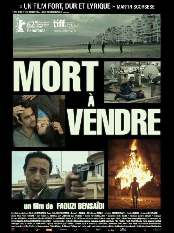 Mort à vendre, l'affiche