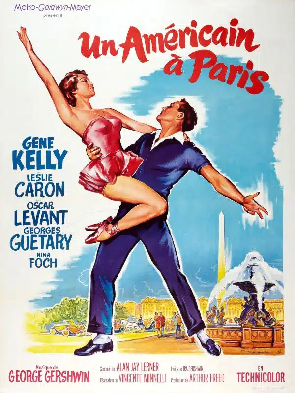 Un Américain à Paris, l'affiche