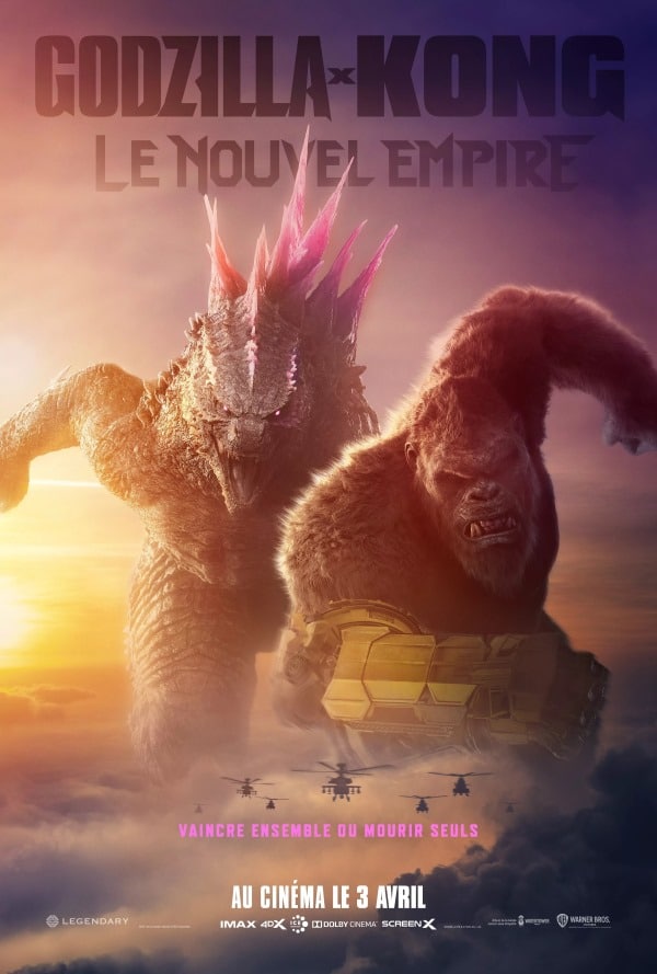 Godzilla x Kong : le nouvel empire, l'affiche