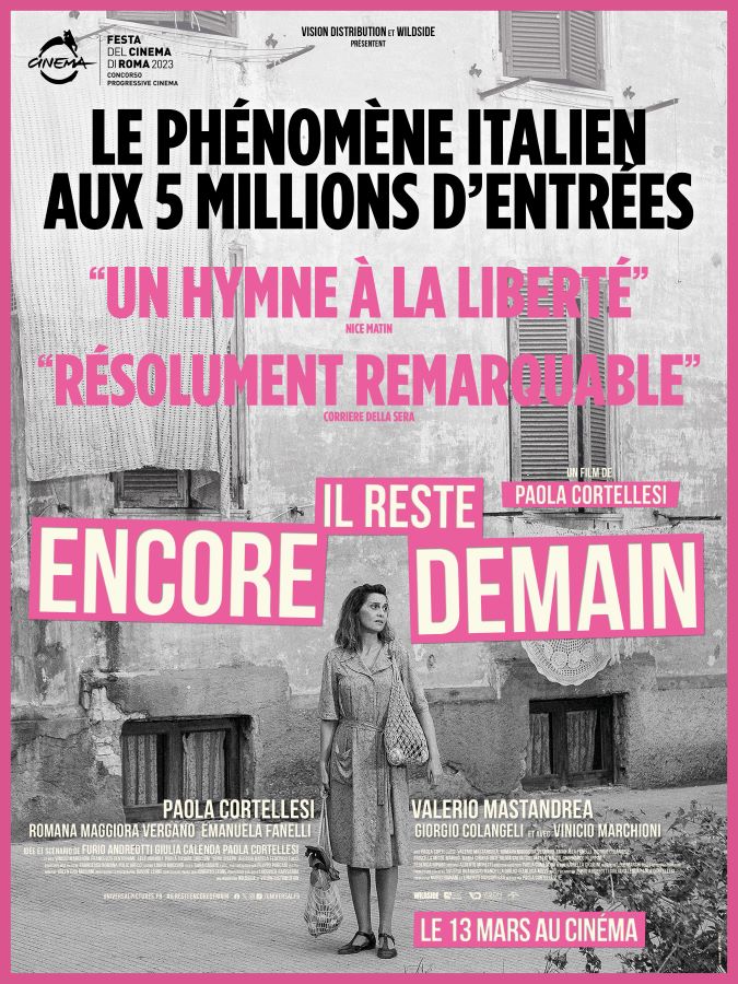 Il reste encore demain, affiche du film de Paola Cortellesi