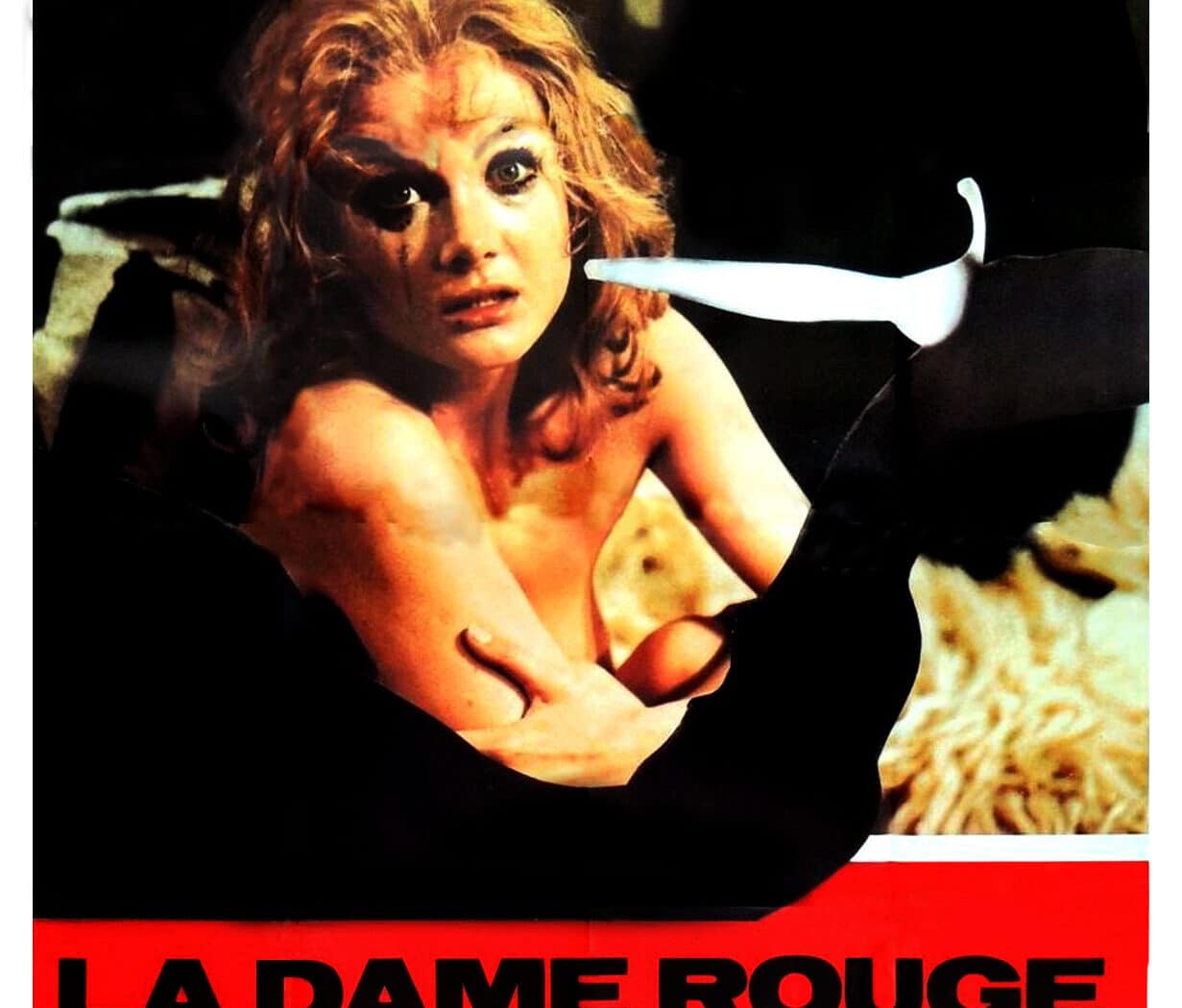 La dame rouge tua 7 fois, affiche cinéma