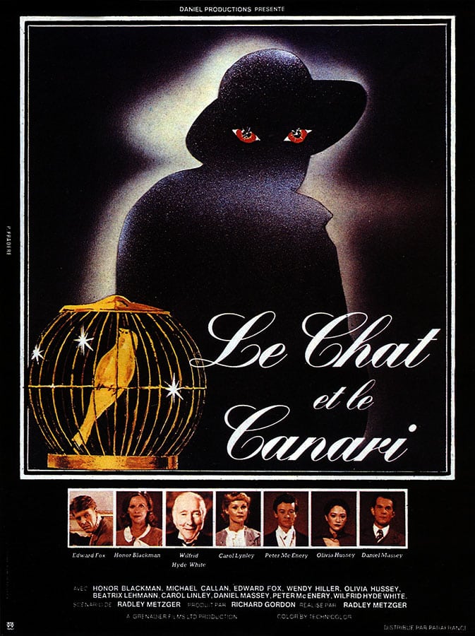 Le Chat et le Canari, affiche du film