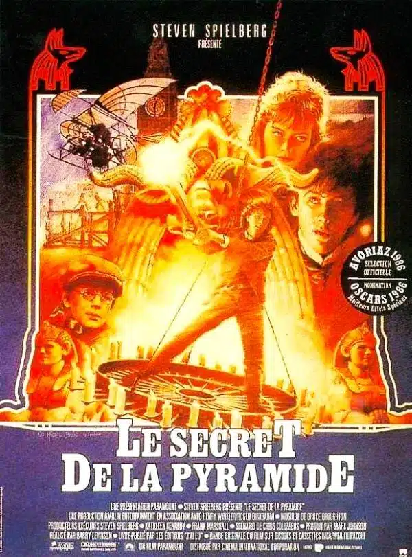 Le secret de la pyramide, l'affiche