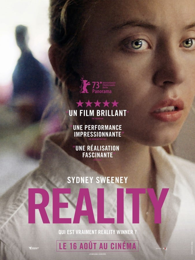 Affiche de Reality avec Sydney Sweeney